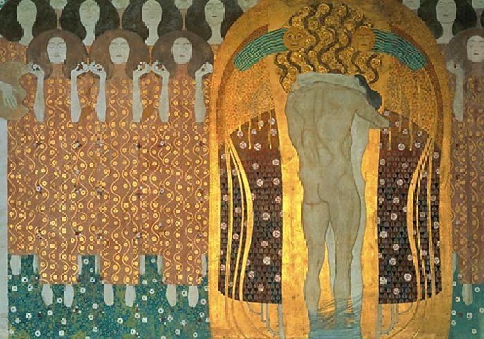 Gustav Klimt Beethoven Frieze